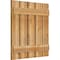 Ekena Millwork Spaced Board-n-Batten Shutters, Rough Sawn Western Red Cedar, 28 7/8W x 30H, PR RBS06S29X030RWR - alternate 2
